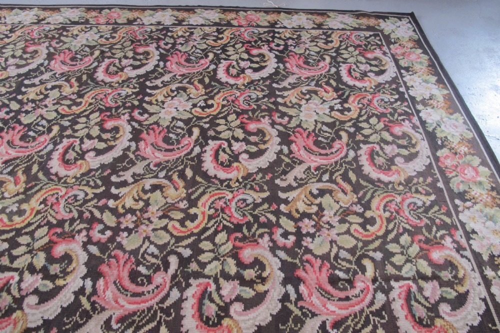 Very Large Bessarabian Kilim, early 20th century 5.10m x 4.05m View III