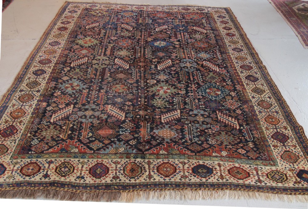 Fine Antique Shekarlu Rug, South Persia, 2.58m x 1.97m View VI