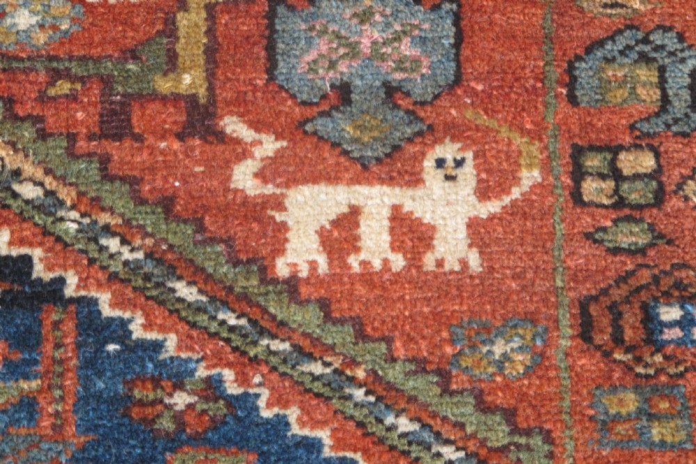 Antique Kurdish Rug, 1.82m x 1.14m (6ft x 3'10