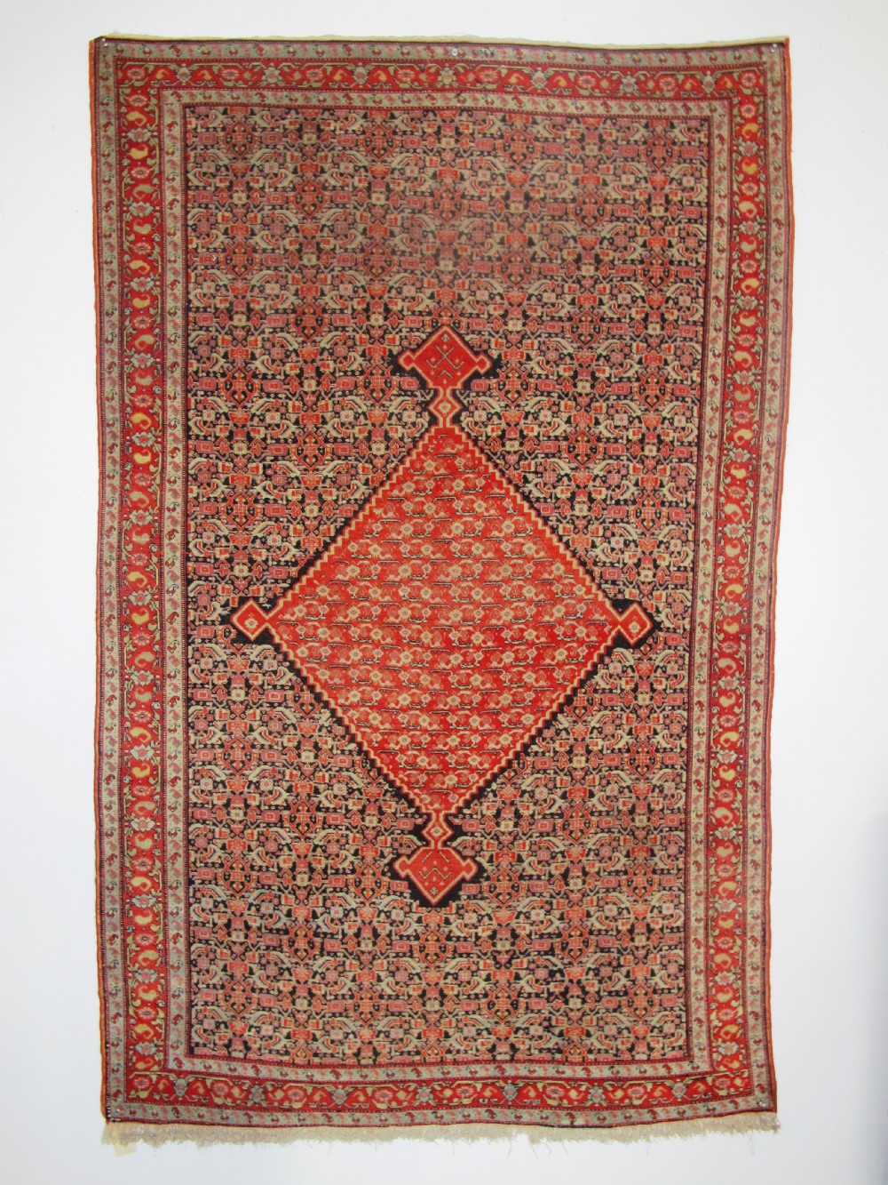 Very Fine Antique Persian Senneh Rug, 2.00m x 1.28m, circa 1880