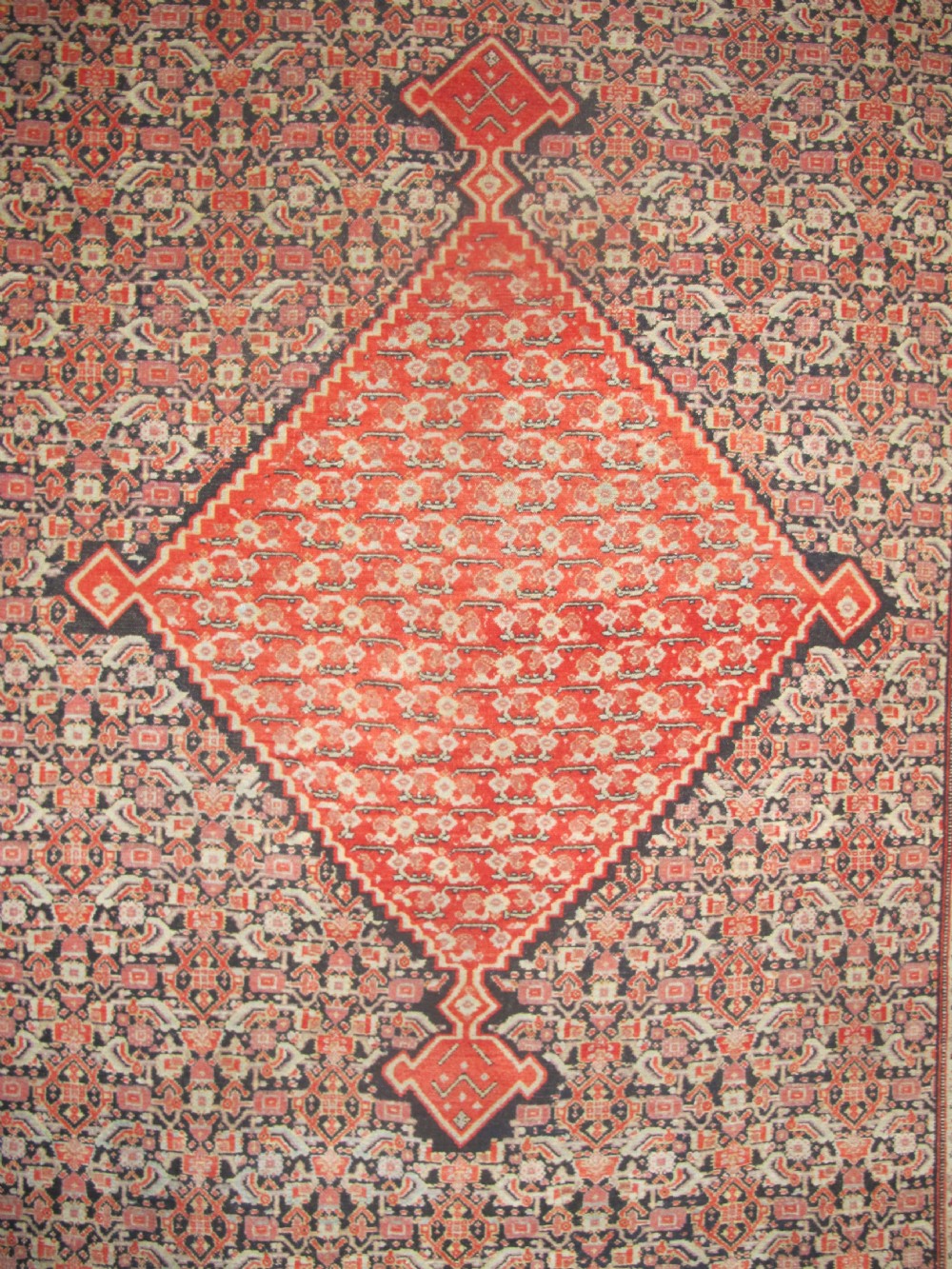 Very Fine Antique Persian Senneh Rug, 2.00m x 1.28m, circa 1880 View III