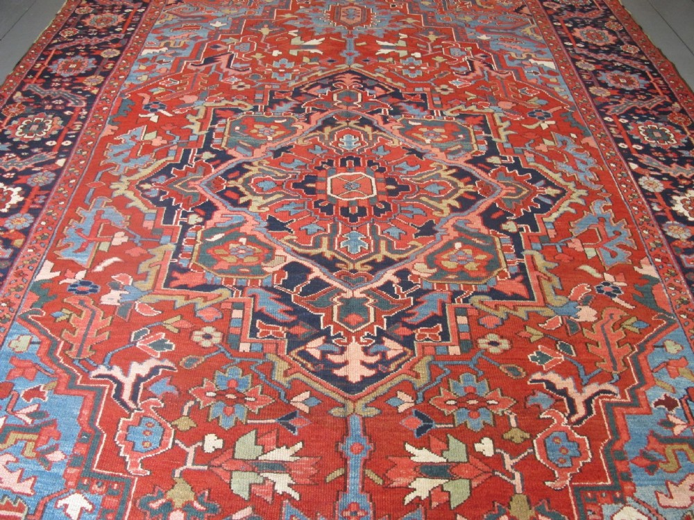 Antique North-West Persian Carpet, 3.95m x 2.66m, circa 1890. View II