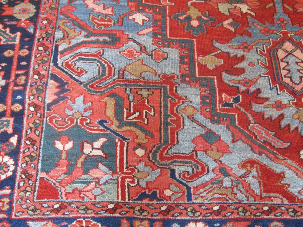 Antique North-West Persian Carpet, 3.95m x 2.66m, circa 1890. View VII