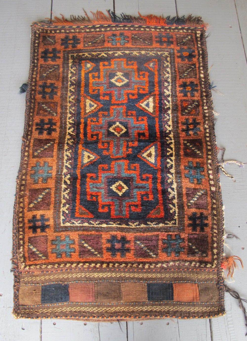 Antique Persian Tribal Storage Bag, 90cm x 65cm, (3ft x 2ft 2 inches)