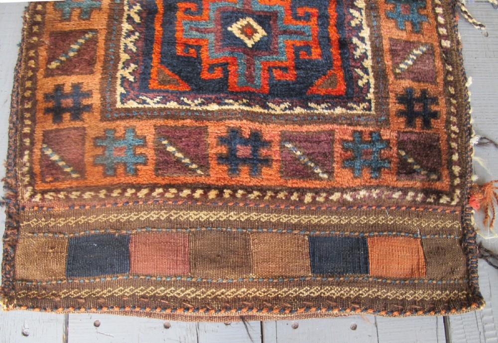 Antique Persian Tribal Storage Bag, 90cm x 65cm, (3ft x 2ft 2 inches) View IV