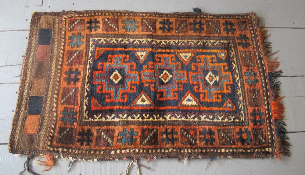 Antique Persian Tribal Storage Bag, 90cm x 65cm, (3ft x 2ft 2 inches) View VI