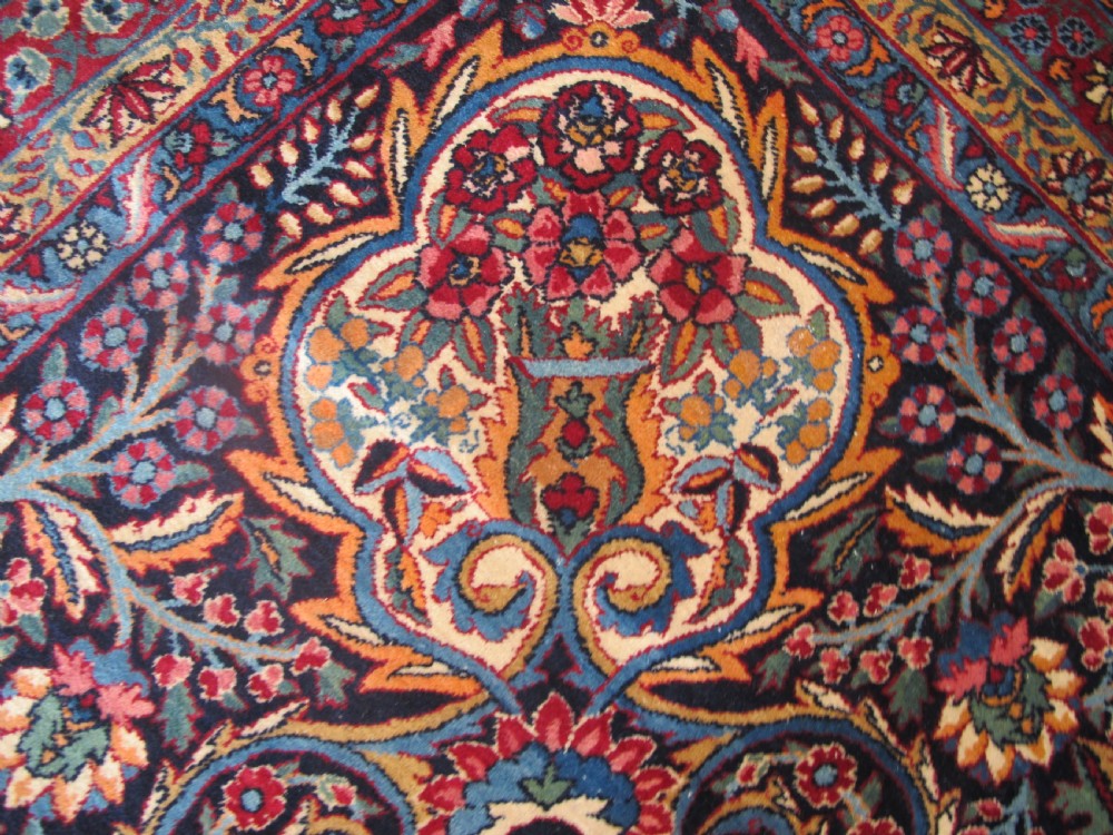 Sumptuous Persian Yazd Carpet, Circa 1910, 4.65m x 3.20m (15'3