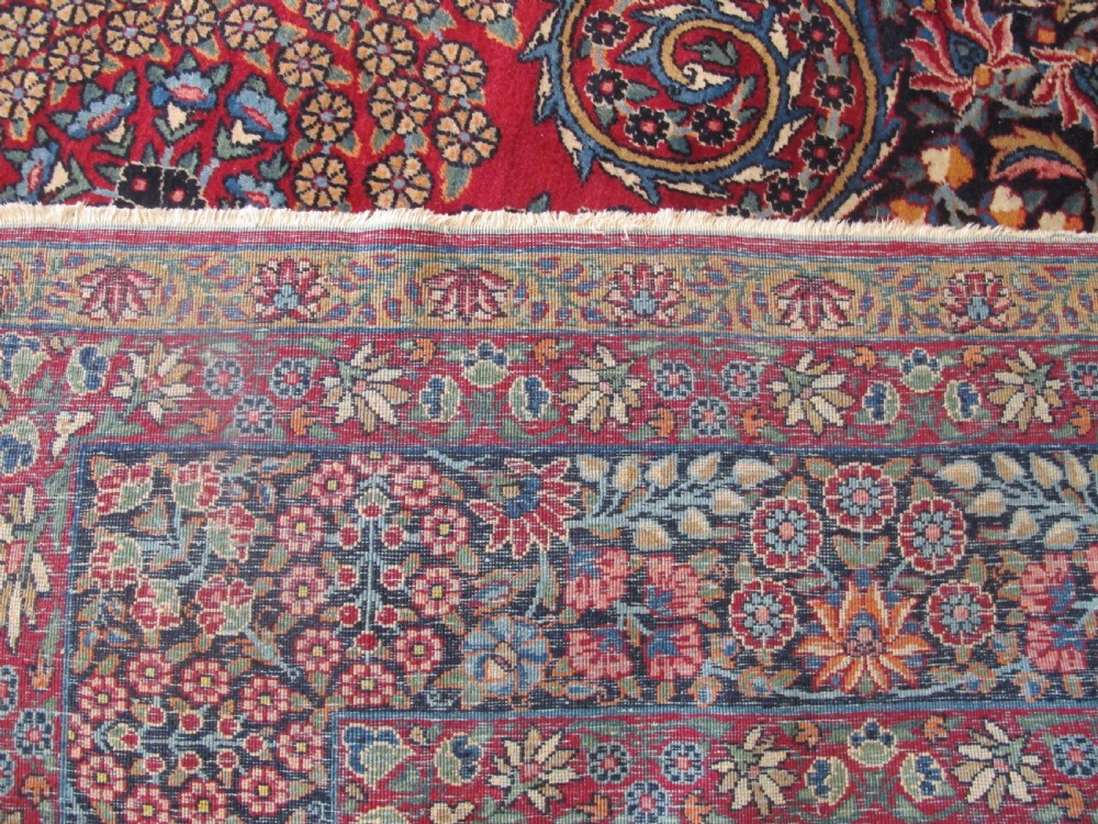Sumptuous Persian Yazd Carpet, Circa 1910, 4.65m x 3.20m (15'3