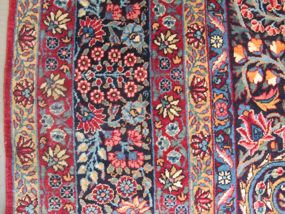 Sumptuous Persian Yazd Carpet, Circa 1910, 4.65m x 3.20m (15'3