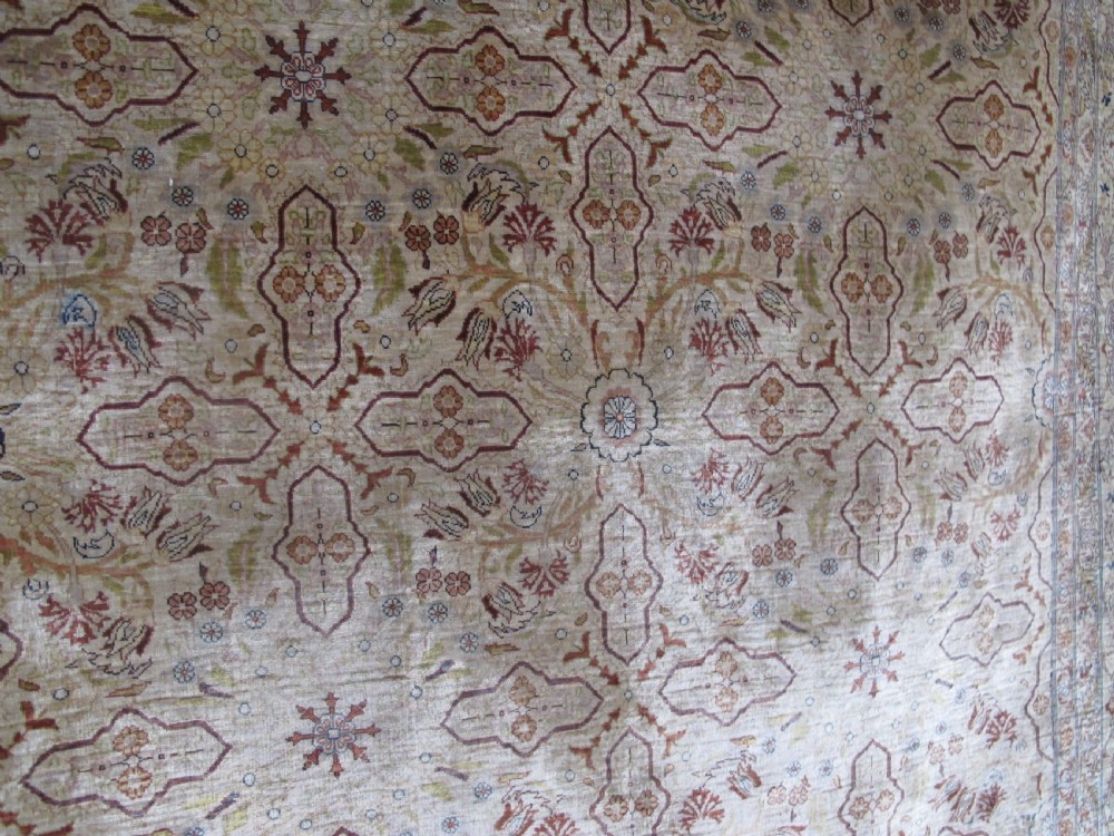 Fine Turkish Silk Rug, 1.86m x 1.30m, (6'1