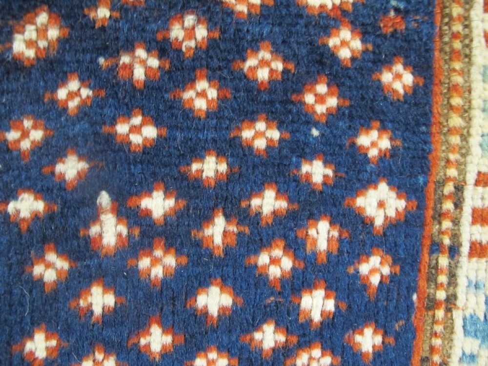 'Snowflake' Kazak Rug, West Caucasus, 19th century, 2.10m x 1.59m View III