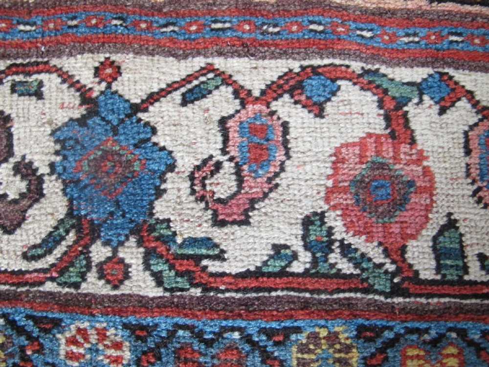 Classy Antique Bidjar Carpet, Persia, circa 1870, 3.65m x 1.65m View II