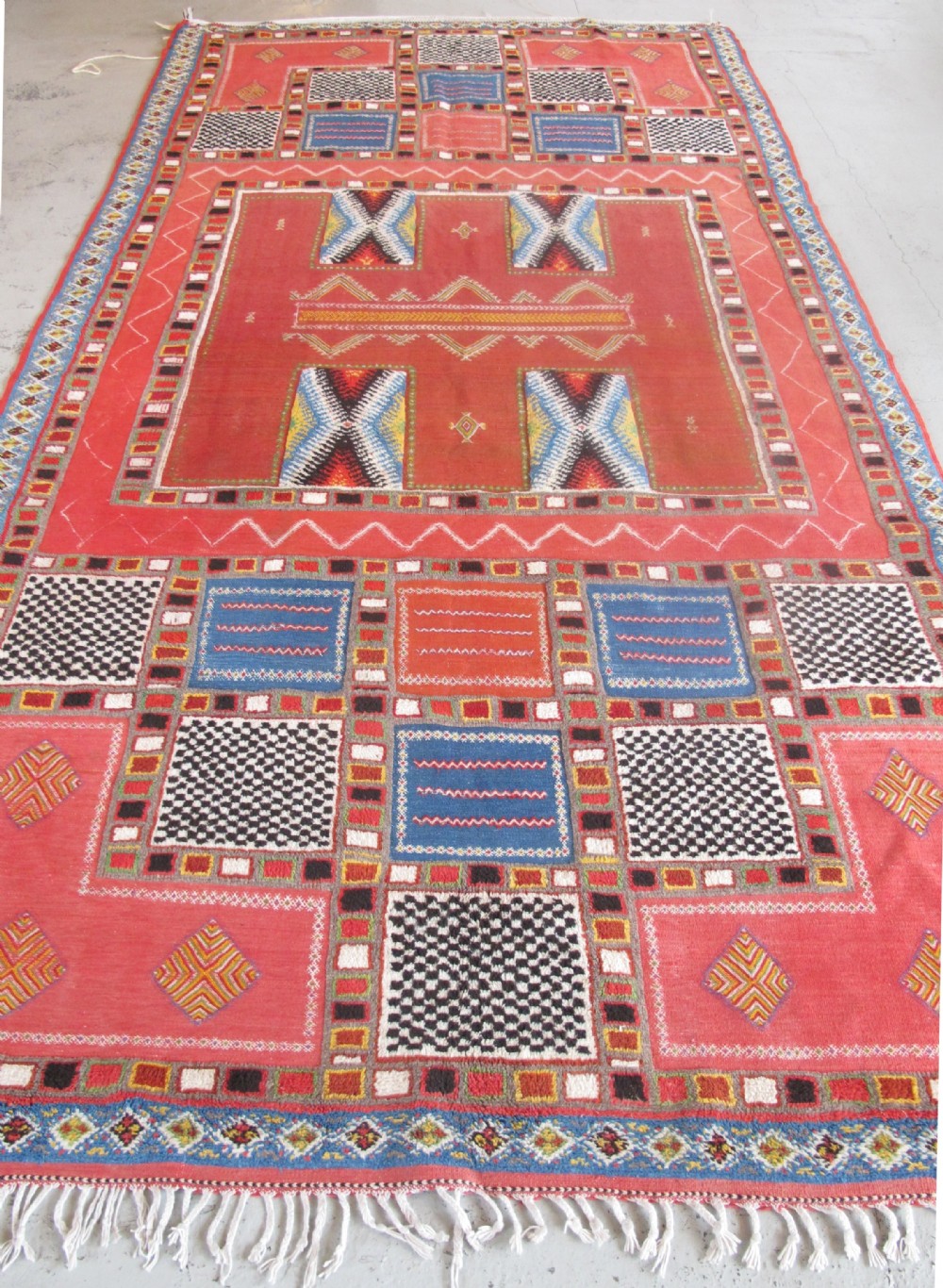 Stylish Moroccan Carpet, Early 20th century, 3.90m x 2.00m