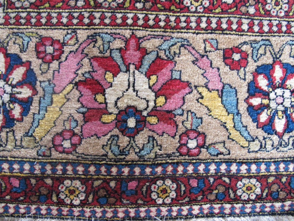 Fine Antique Isfahan Rug, 2.12m x 1.42, Central Persia, Circa 1890 View II