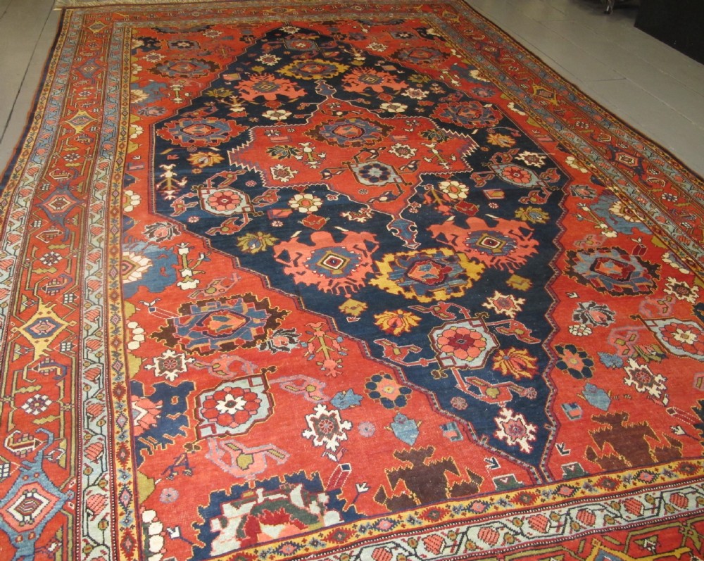 Handsome Antique Bidjar Carpet, Persia circa 1870, 3.72m x 2.40m View III