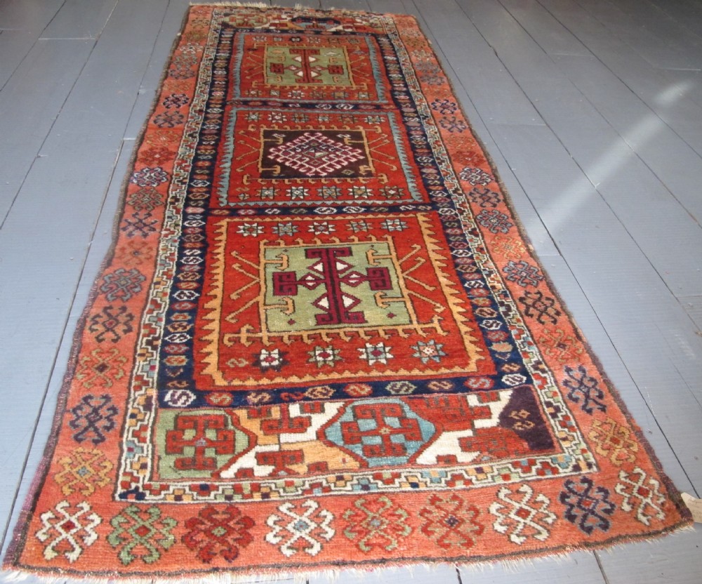 Antique East Anatolian Rug, Circa 1870, 2.80m x 1.16m