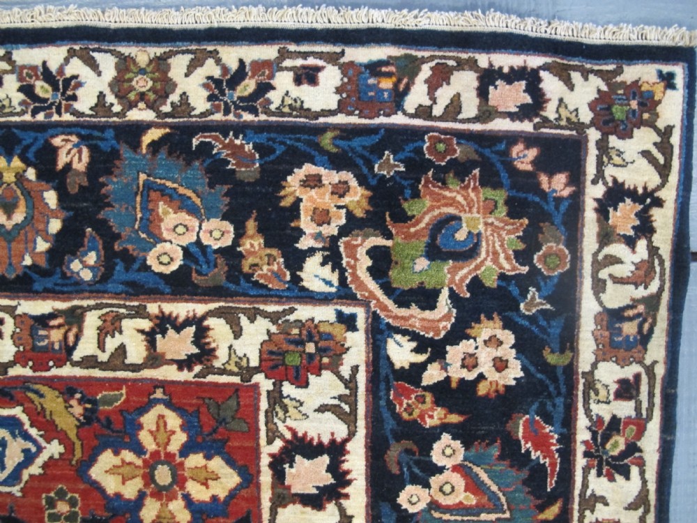 Fine Antique Central Persian Rug, 2.12m x 1.35m View IV