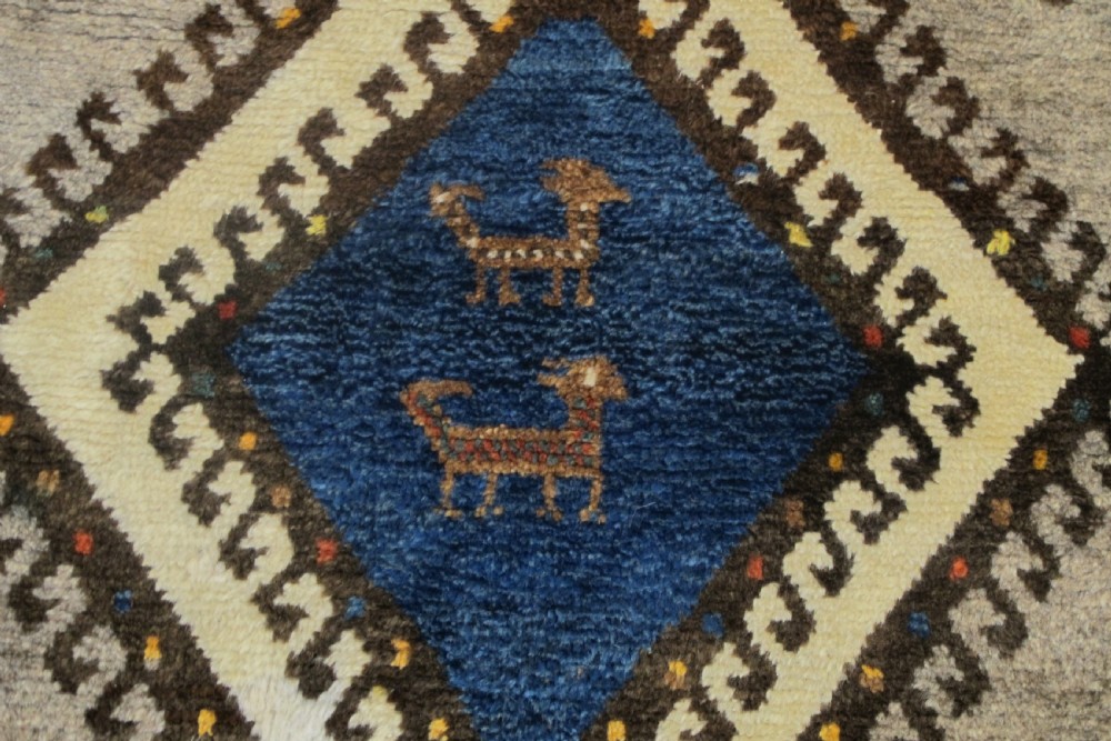 Persian Gabbeh Rug, Circa 1930, 2.40m x 1.23m View III