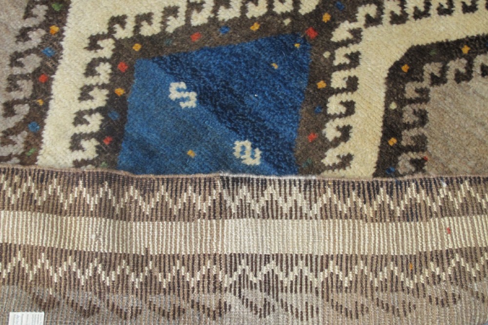 Persian Gabbeh Rug, Circa 1930, 2.40m x 1.23m View VI