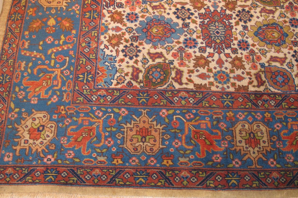 Decorative Persian Tabriz Carpet, 3.78m x 2.73m View II