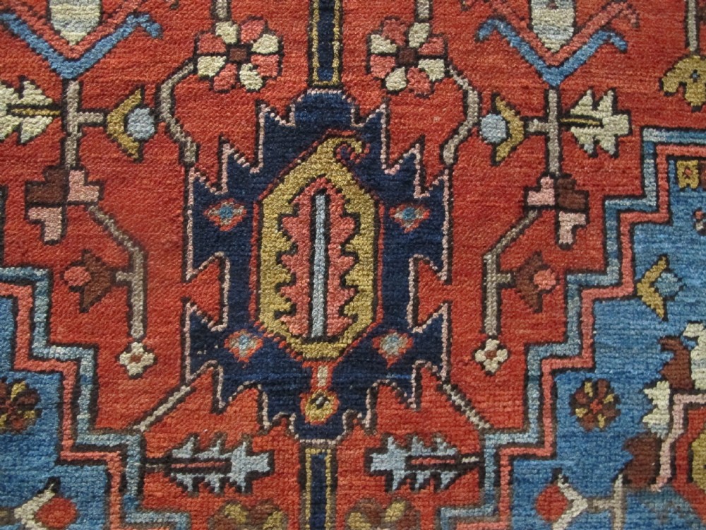 Very Attractive Heriz Carpet, 3.38m x 2.46m, Circa 1890 View VII