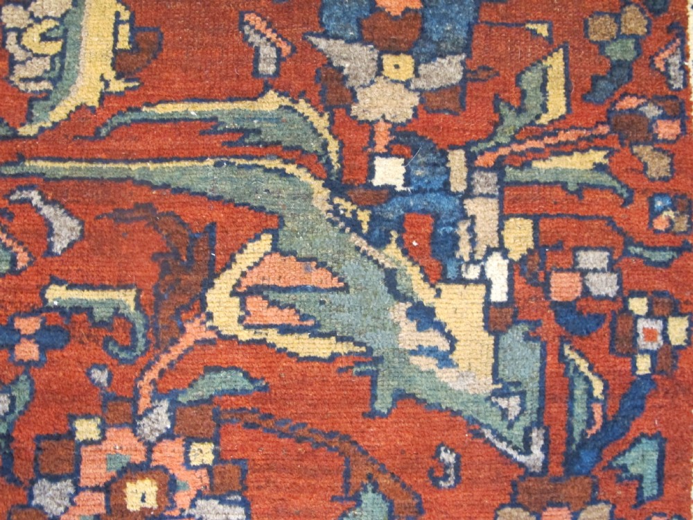 Fine Baktiar Runner, Persia, circa 1880, 2.80m x 1.16m View III