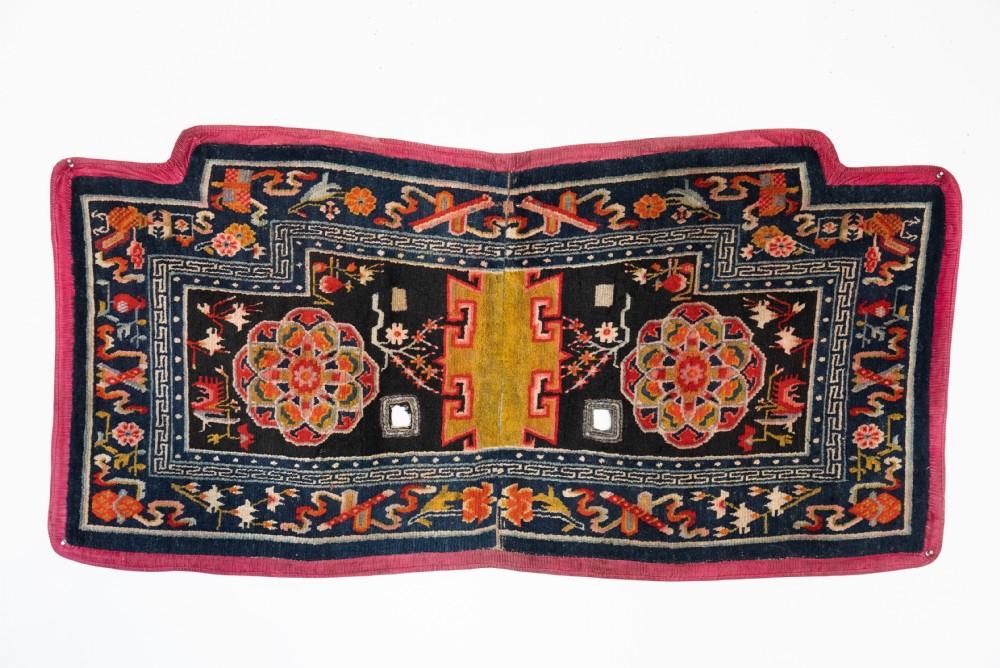 Tibetan Saddle Cover, Circa 1910 View VIII