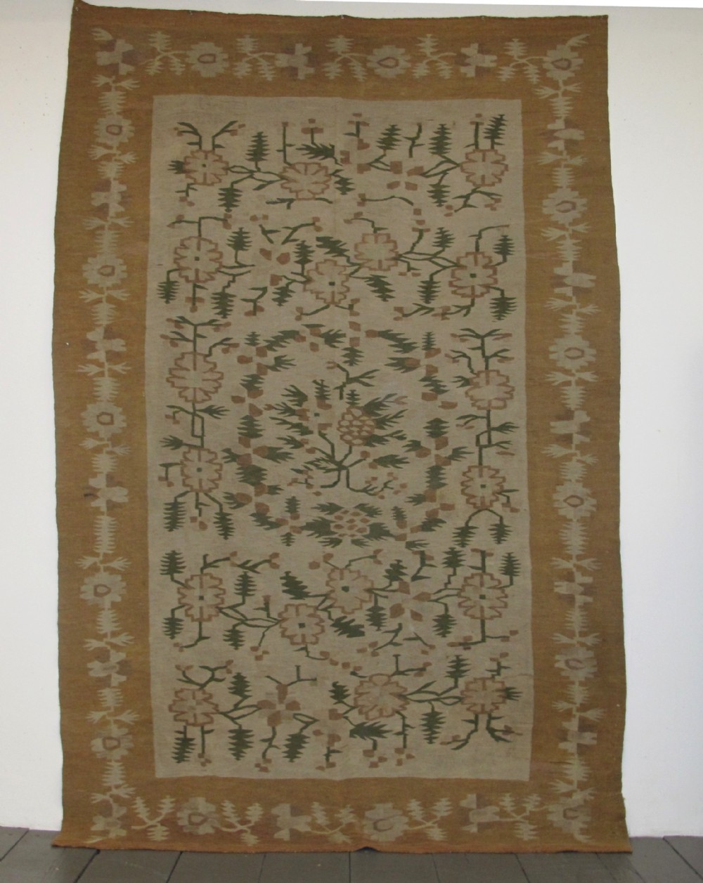 Fine Ukrainian Kilim, Circa 1890