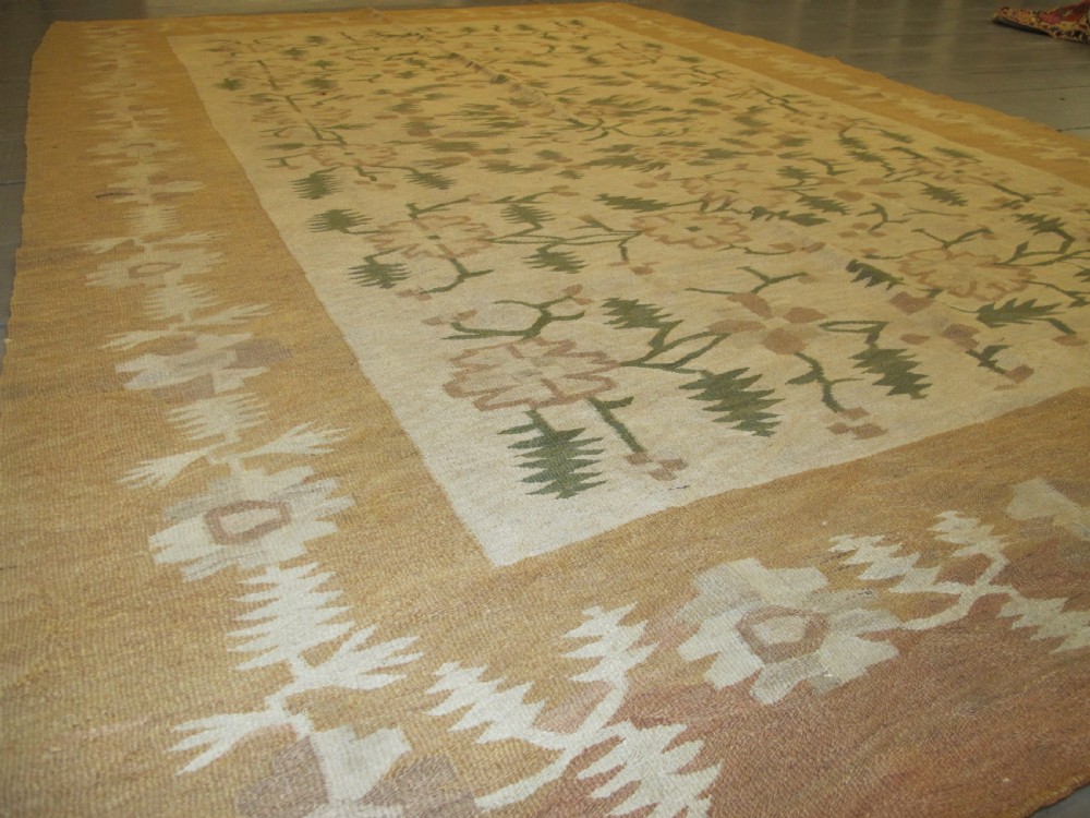 Fine Ukrainian Kilim, Circa 1890 View VIII