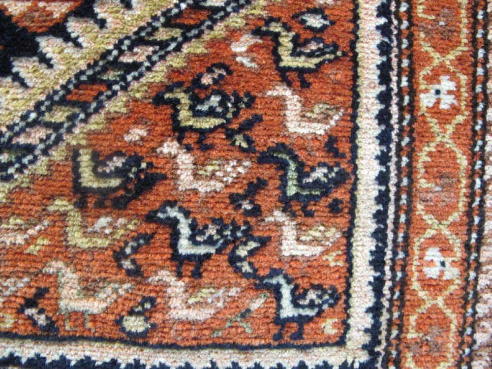 Fine Melayir Rug, West Persia, 2.30m x 1.30m View IV