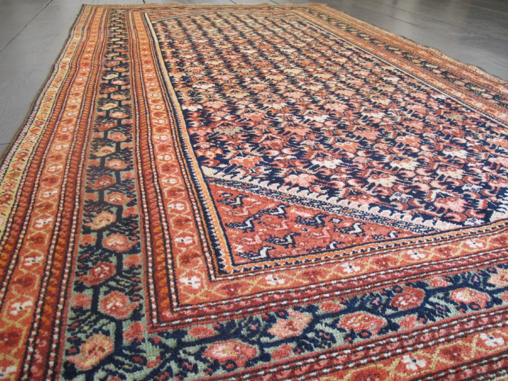 Fine Melayir Rug, West Persia, 2.30m x 1.30m View X