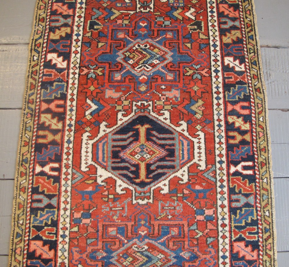 Decorative Heriz Runner, 2.90m x 0.87m View III