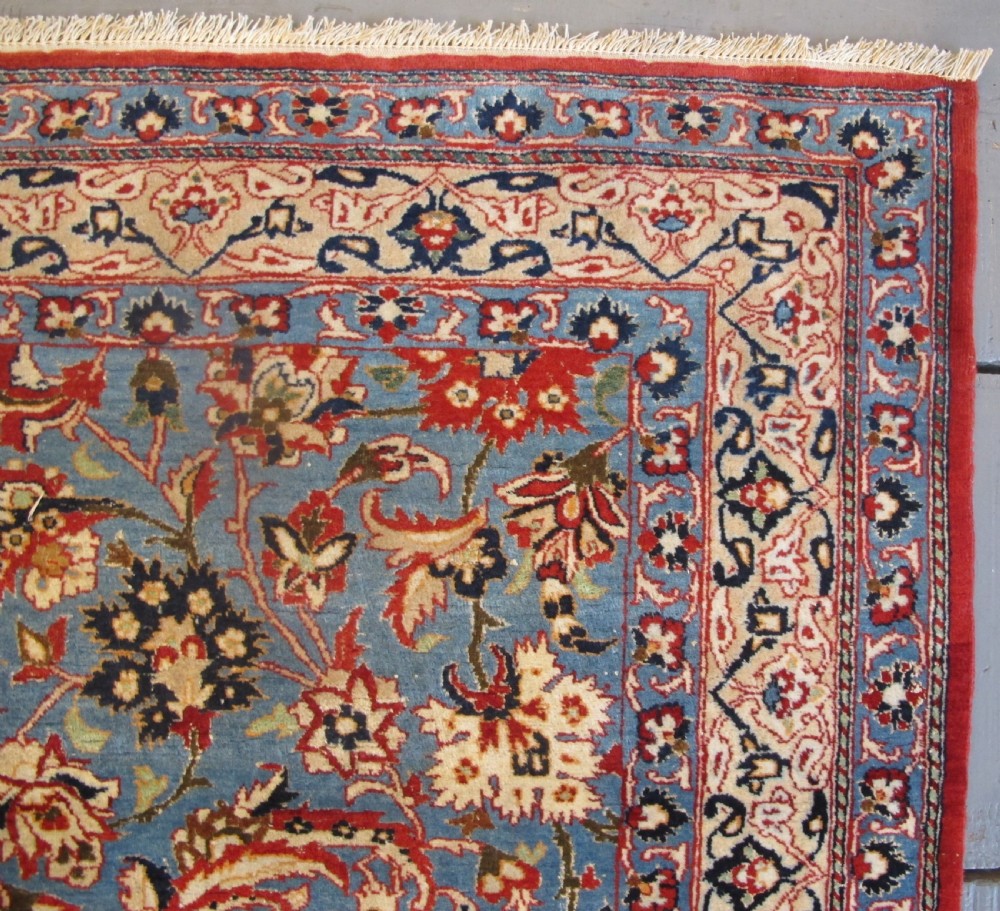 Fine Tudesh Nain Rug, 1.50m x 0.94m, Circa 1920 View IV