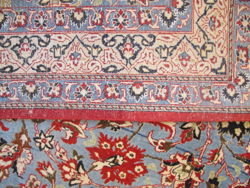 Fine Tudesh Nain Rug, 1.50m x 0.94m, Circa 1920 View V
