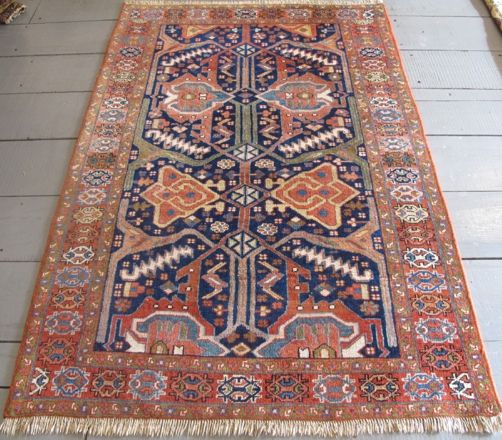 Antique Persian Village Rug, Heriz District, 1.78m x 1.20m