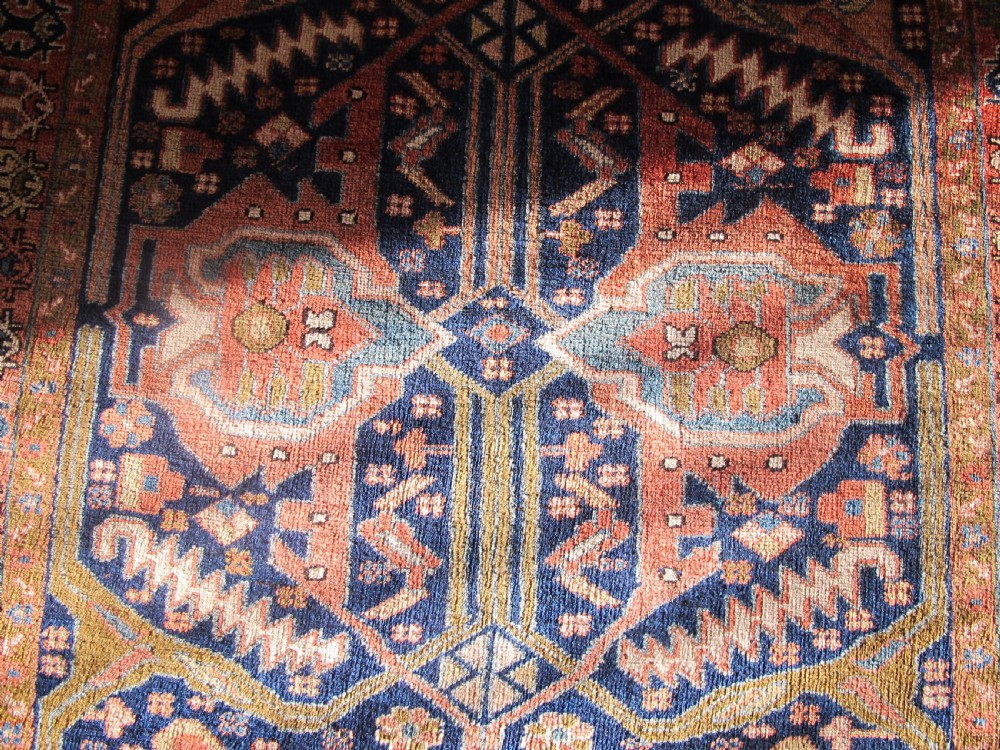 Antique Persian Village Rug, Heriz District, 1.78m x 1.20m View III