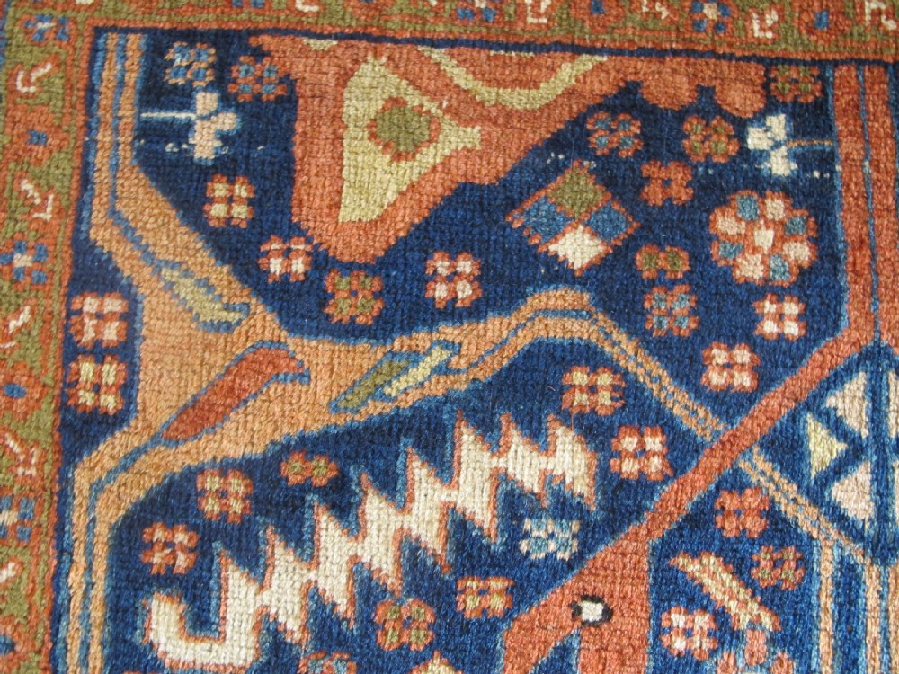 Antique Persian Village Rug, Heriz District, 1.78m x 1.20m View VII