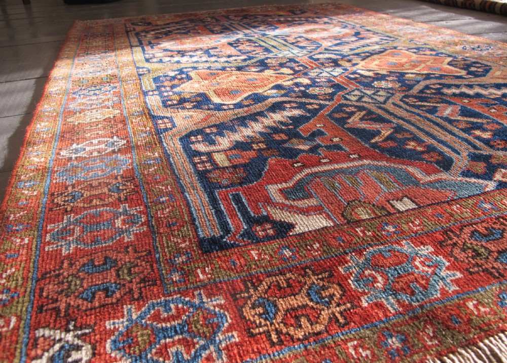 Antique Persian Village Rug, Heriz District, 1.78m x 1.20m View VIII