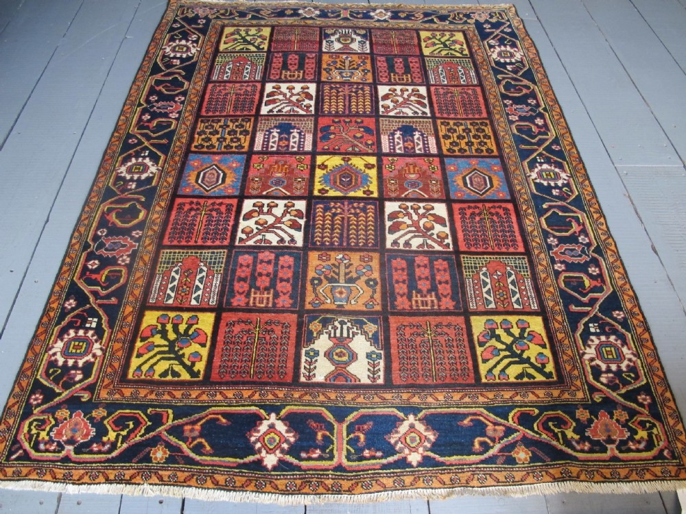 Baktiar Rug, 2.04m x 1.54m, Persia Circa 1900