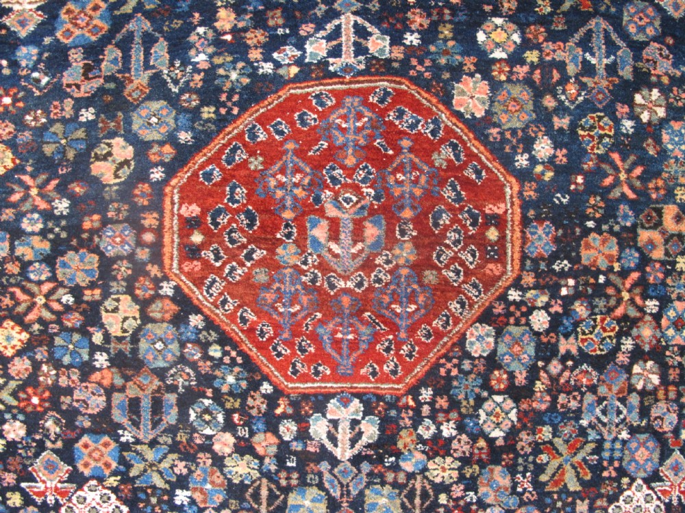 Antique Abadeh Rug, South Persia circa 1900, 2.30m x 1.56m. View II