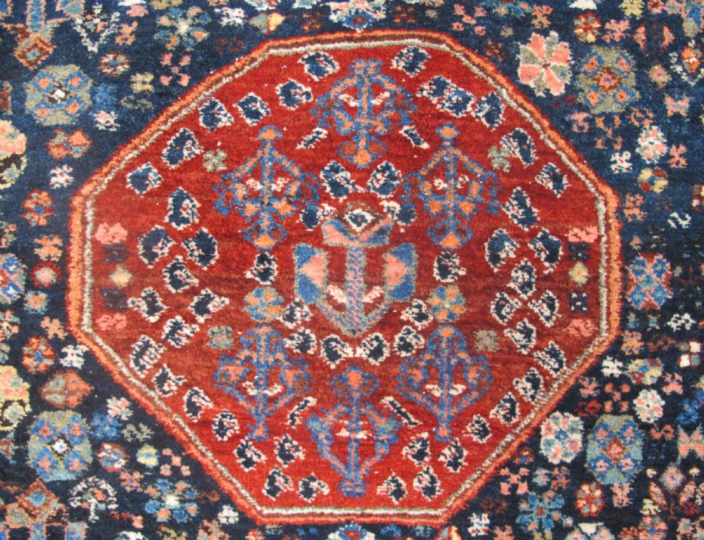 Antique Abadeh Rug, South Persia circa 1900, 2.30m x 1.56m. View VII