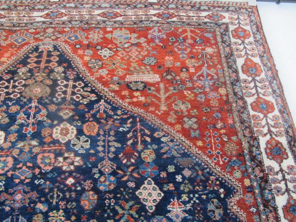 Antique Abadeh Rug, South Persia circa 1900, 2.30m x 1.56m. View VIII