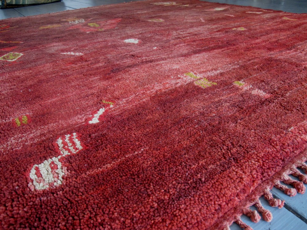 Moroccan Berber Carpet, 2.40m x 2.14m View III