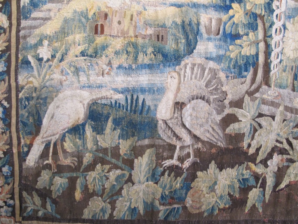 French Verdure Tapestry, Circa 1720, 2.57m x 3.18m View II