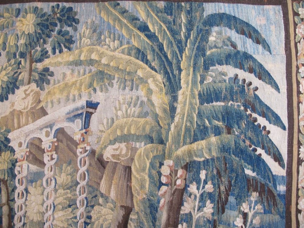 French Verdure Tapestry, Circa 1720, 2.57m x 3.18m View IV
