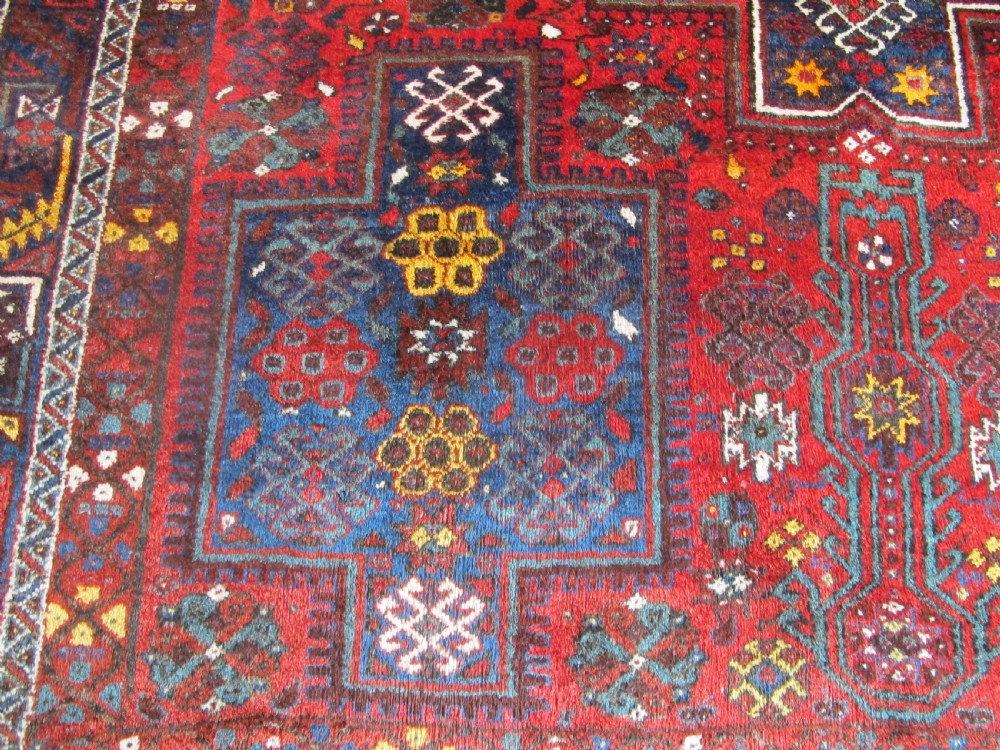 Decorative South Persian Tribal Carpet, circa 1900, 2.97m x 2.15m View VII