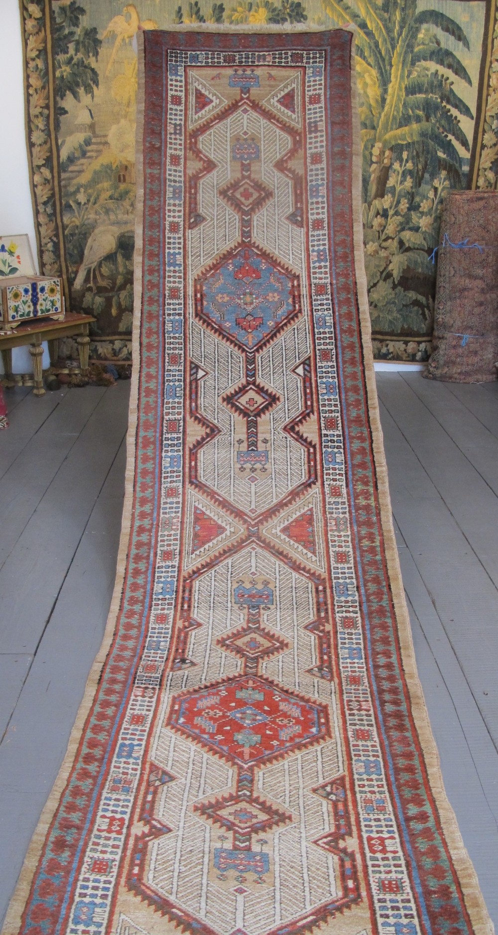 Long and Narrow Sarab Runner, North-West Persia, circa 1890, 5.67m x 0.95m View XIII