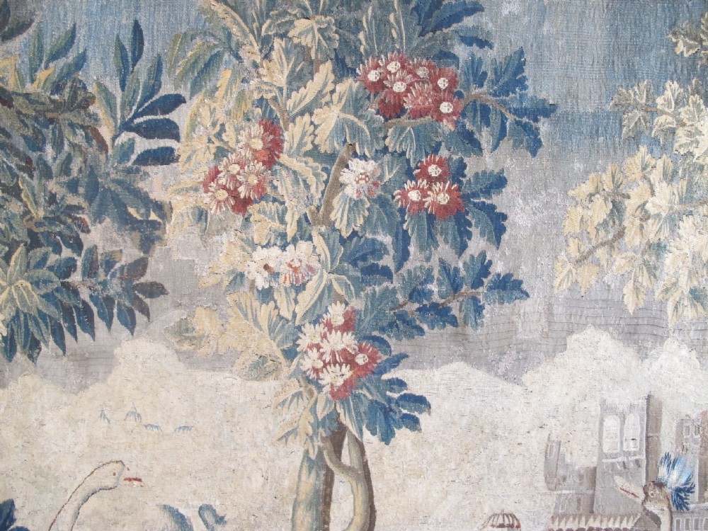 Decorative French Verdure Tapestry, 2.82m x 4.12m Circa 1700 View IV