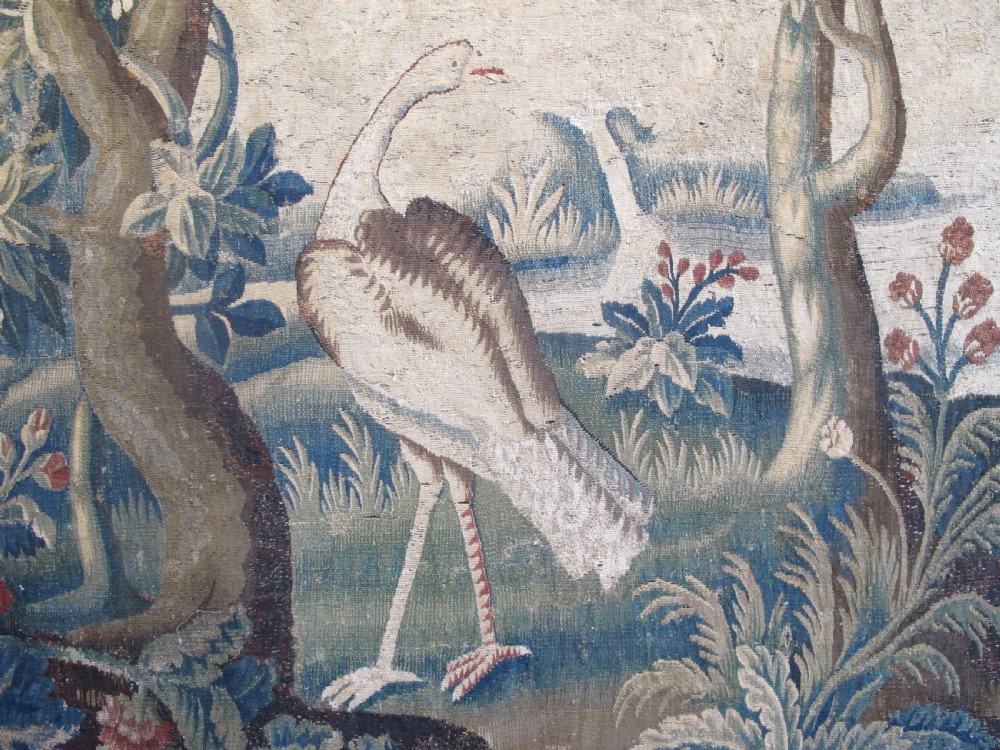 Decorative French Verdure Tapestry, 2.82m x 4.12m Circa 1700 View V