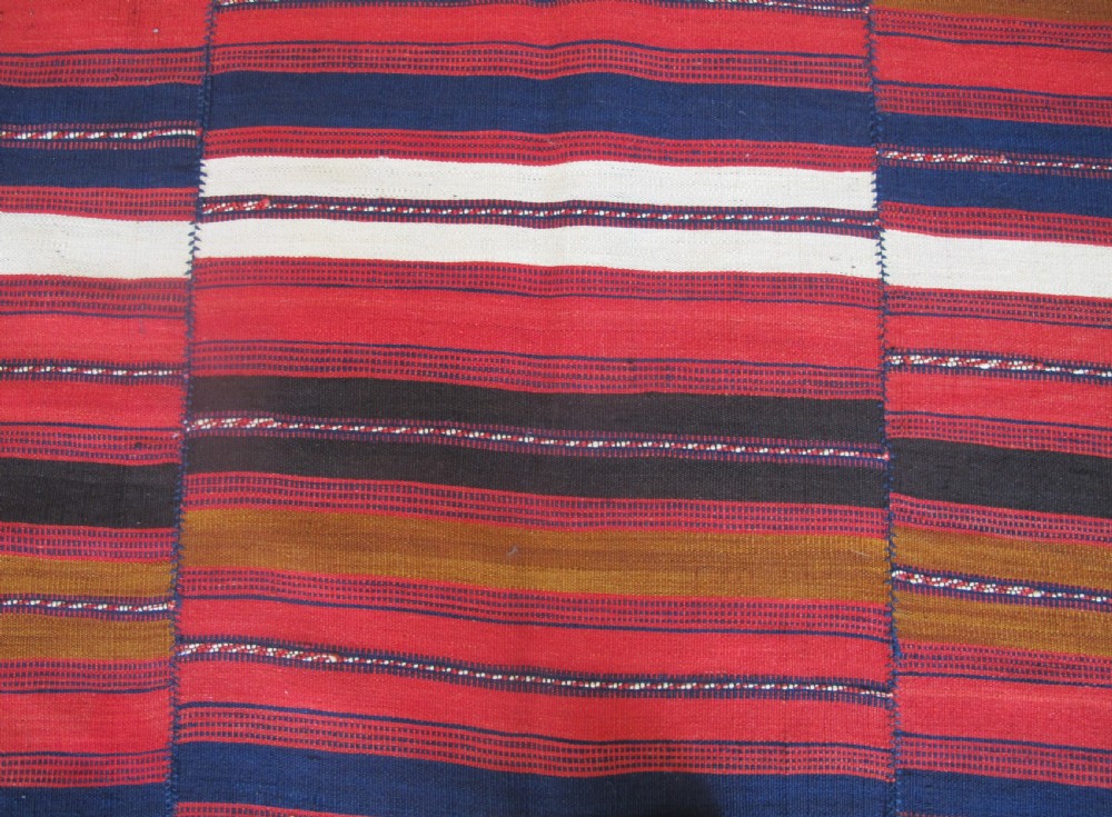 Modernist Tribal Flatweave, North-West Persia, circa 1890,, 1.99m x 1.39m View IV